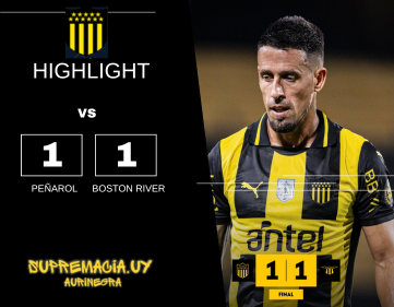 Compacto mejores jugadas Peñarol  vs Boston River  Campeonato Apertura 2025